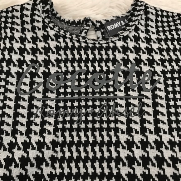 💕 Romy & Aksel Baby Girl Black & White Dress 💕 - Picture 2 of 6